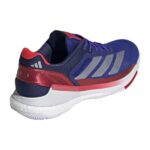 Adidas Crazyquick Boost Padel Shoes Blue Silver White - Image 7