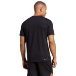 Adidas Essentials Black T-shirt - Image 2