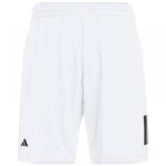 Adidas Club 3 Stripes Shorts White Black