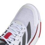 Adidas Crazyquick LS Padel White Black Red Shoes - Image 4