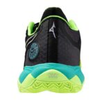 Mizuno Wave Enforce Tour Clay Shoes Black White Lime - Image 4