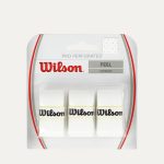Wilson  Pro Perforated  Overgrips White Pack Of 3