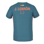 Babolat Crew Neck Tee Lebron Orange Dark Blue T-shirt - Image 2