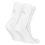Head Performance Short Crew Socks White 2 Pairs - Image 2