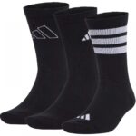 Adidas Logo Socks Black 3 Pairs