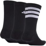 Adidas Logo Socks Black 3 Pairs - Image 2