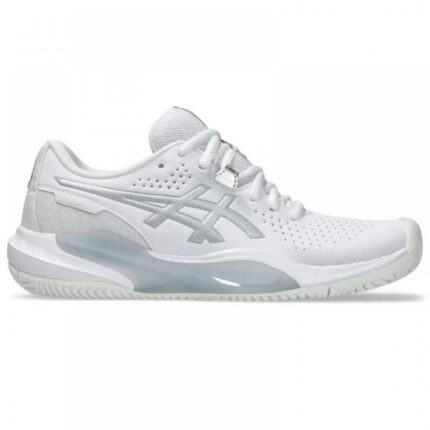 Asics Gel Challenger 15 Clay White Silver Women's Shoes