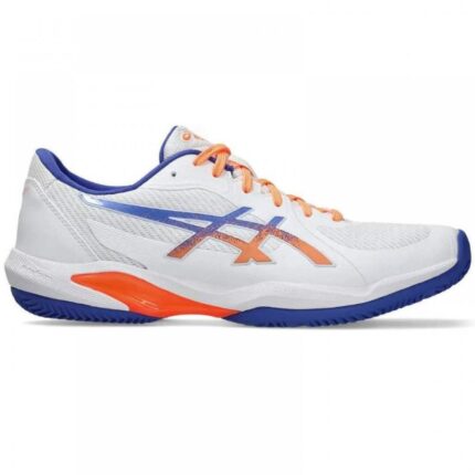 Asics Solution Swift FF 2 White Cobalt Blue Padel Shoes