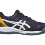 Asics Gel Dedicate 8 Padel White/Navy blue/Orange