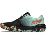 Asics Gel Challenger 15 Padel Shoes Black Light Green - Image 2