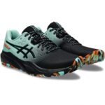 Asics Gel Challenger 15 Padel Shoes Black Light Green - Image 4