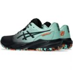 Asics Gel Challenger 15 Padel Shoes Black Light Green - Image 3