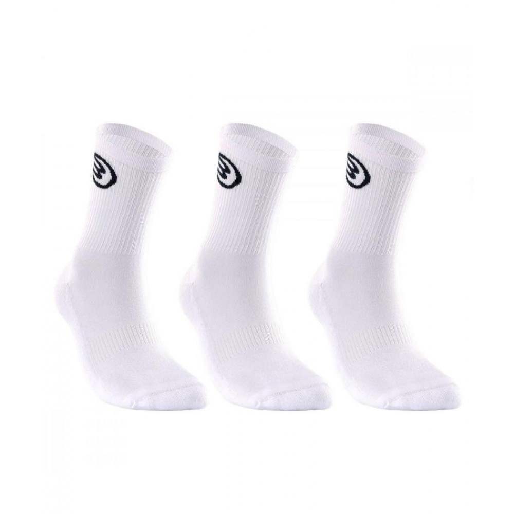 calcetines-bullpadel-bp252-3-pares-blanco-1-1000x1000 Bullpadel BP252 Socks 3 Pairs White - Image 1
