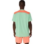 Asics Padel Court SS Top Mint Coral T-shirt - Image 2