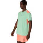 Asics Padel Court SS Top Mint Coral T-shirt - Image 3