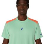 Asics Padel Court SS Top Mint Coral T-shirt - Image 4