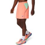 Asics Padel Court 7IN Short Coral Mint - Image 3