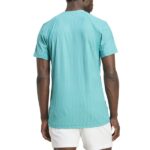 Adidas Freelift Men's Short Sleeve T-Shirt - Turquoise - Image 2
