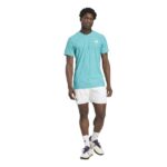 Adidas Freelift Men's Short Sleeve T-Shirt - Turquoise - Image 5