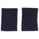 Adidas Wristbands Dark Blue White Large 2 Units - Image 2
