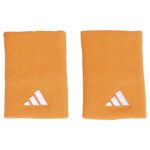 Adidas Wristbands Orange White Large 2 Units