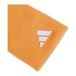 Adidas Wristbands Orange White Large 2 Units - Image 3