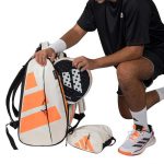 Adidas Multigame 3.5 White Chalk Orange Padel Bag - Image 5