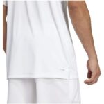 Adidas Club 3 Stripes Polo White And Black T-Shirt - Image 6