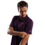Nox Pro Dark Purple Polo T-Shirt - Image 5