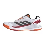 Adidas Crazyquick LS Padel Shoes White Red Orange - Image 2