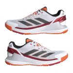 Adidas Crazyquick LS Padel Shoes White Red Orange - Image 4