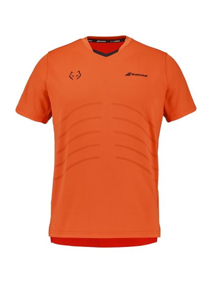 Babolat Crew Neck Orange Tee Réplica Lebron Men