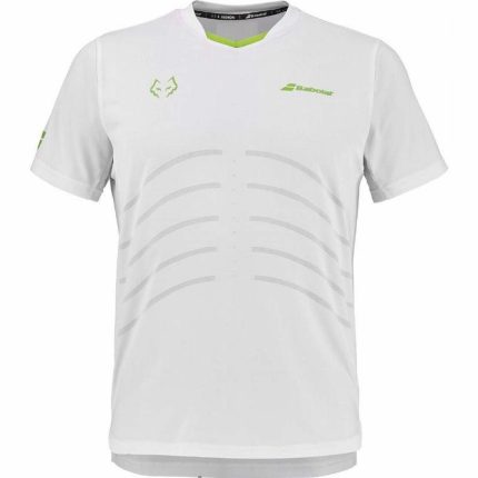 Babolat Crew Neck White Tee Réplica Lebron
