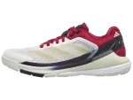 Adidas Crazyquick Boost Padel White/Beige/Rd Women's Shoes - Image 5