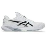 ASICS Solution Speed FF 4 Clay White Black padel shoes