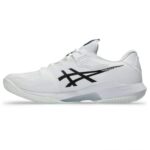 Asics Solution Speed ​​FF 4 Clay White Black Shoes - Image 2