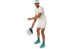 Asics Padel Court 7IN Shorts White Cream Green - Image 4