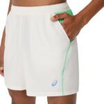 Asics Padel Court 7IN Shorts White Cream Green