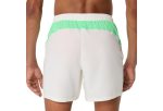 Asics Padel Court 7IN Shorts White Cream Green - Image 2