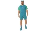 Asics Padel Court Print SS Top Pine Green T-shirt - Image 5