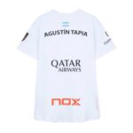 Nox Agustin Tapia Sponsors T-shirt AT10 White 2026 - Image 2