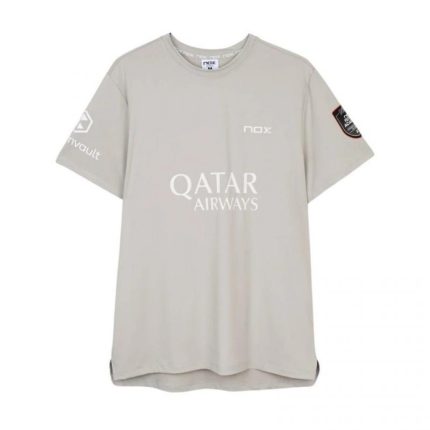 NOX Agustin Tapia Sponsors T Shirt AT10 Light Grey 2026