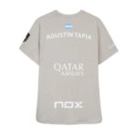Nox Agustin Tapia Sponsors T-Shirt AT10 Light Grey 2026 - Image 2