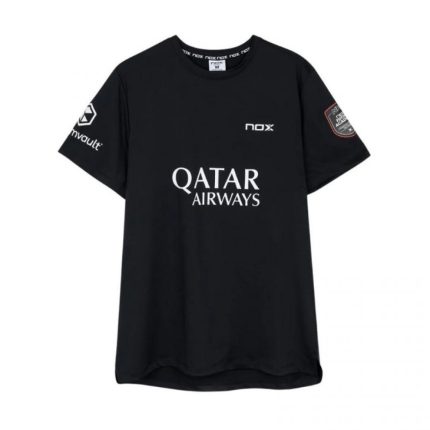 NOX Agustin Tapia Sponsors AT10 Black 2026 T Shirt