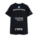 Nox Agustin Tapia Sponsors AT10 Black 2026 T-shirt - Image 2