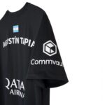 Nox Agustin Tapia Sponsors AT10 Black 2026 T-shirt - Image 4