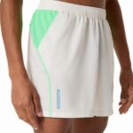 Asics Padel Court 7IN Shorts White Cream Green - Image 5