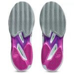 Asics Solution Speed FF 4 Clay White Pink Padel Shoes - Image 7
