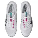 Asics Solution Speed FF 4 Clay White Pink Padel Shoes - Image 6