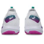 Asics Solution Speed FF 4 Clay White Pink Padel Shoes - Image 4